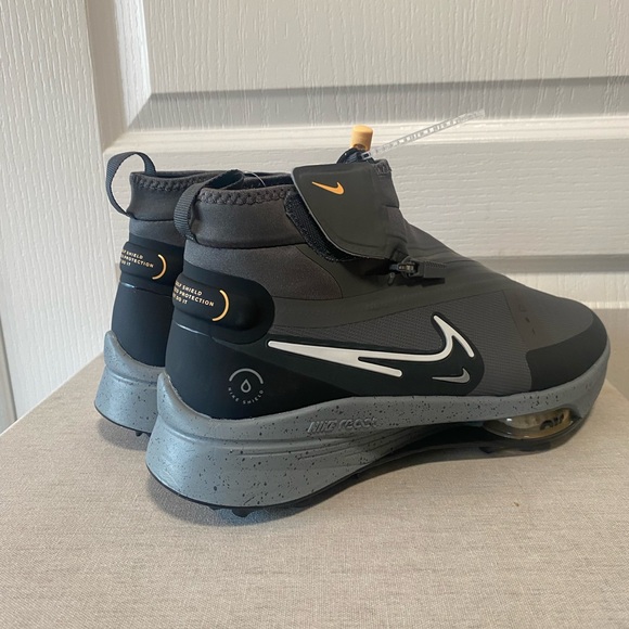 Nike Air Zoom Infinity Tour NEXT% Shield Waterproof Golf Shoes  NEW Men’s 8 Gray - Picture 6 of 9